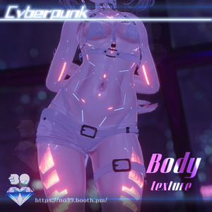 【7アバター対応】Cyberpunk-Body Tex+Material♥ 缩略图 20