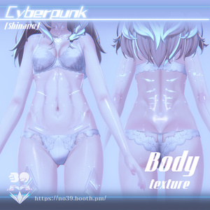 【7アバター対応】Cyberpunk-Body Tex+Material♥ 缩略图 10