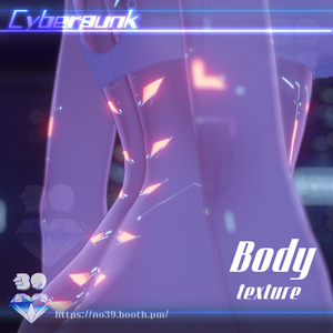 【7アバター対応】Cyberpunk-Body Tex+Material♥ 缩略图 19