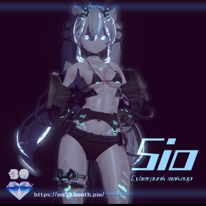 【しお(Sio)専用】Cyberpunk Eyes + Makeup Texture & Material♥ 缩略图 8
