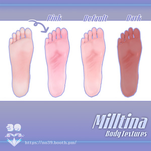 【ミルティナ(Milltina)専用】Body Texture Real skin[HD-PSD]♥ 缩略图 10