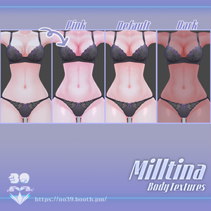 【ミルティナ(Milltina)専用】Body Texture Real skin[HD-PSD]♥ 缩略图 6