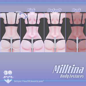 【ミルティナ(Milltina)専用】Body Texture Real skin[HD-PSD]♥ 缩略图 17
