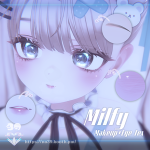 【ミルフィ（Milfy）専用】Make up+Eye+Tongue texure+Material♥