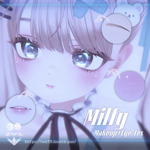 【ミルフィ（Milfy）専用】Make up+Eye+Tongue texure+Material♥
