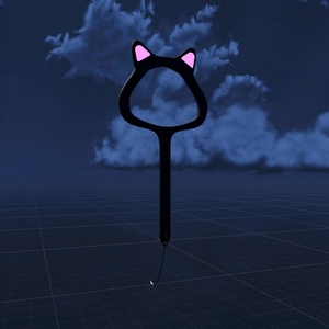 【VRChat と にゃんこ探検隊想定】たんけんセットの虫眼鏡