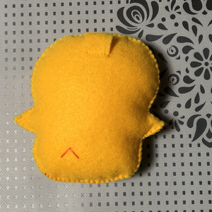 ひよこのちっぴ 手作り感満載ぬいぐるみ！ 普通タイプ