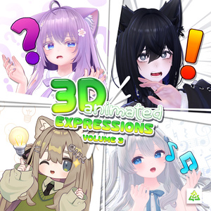 3D Animated Expressions - Volume 3