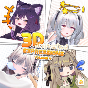 3D Animated Expressions - Volume 4