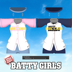 [Stop Selling] Batty Girls-Present for KBO fans [6人 対応-Airi,Manuka,Sio,Moe,Shinra,Selestia] 缩略图 16