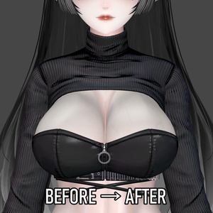 【ルミナ対応】胸の血管テクスチャ 5種類｜Real Vein Overlay for Lumina 缩略图 2