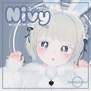 【オリジナル3Dモデル】 Nivy - ニビ for VRChat