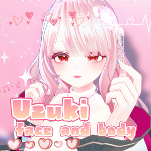 卯月Uzuki face and body texture 