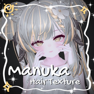 【Manuka専用】Free Hair Texture Emission