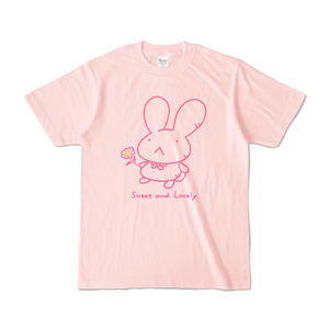 可愛いちーちゃんのシンプルTシャツ
