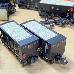 改良版(Nゲージ)RhB スイス レーティッシュ鉄道 砂利運搬