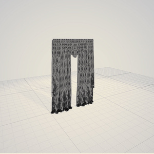 3d   カーテン