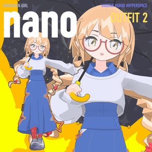 なの／nano【オリジナル3Dモデル】VRChatアバター　衣装セット２点付きｖ2.1 缩略图 3