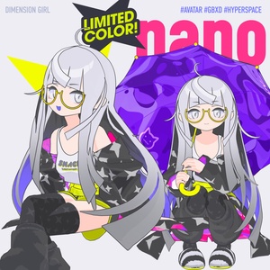 なの／nano【オリジナル3Dモデル】VRChatアバター　衣装セット２点付きｖ2.1 缩略图 15