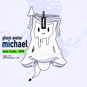 👻Ghost Avatar /Michael（まいける）⚡ VRChat