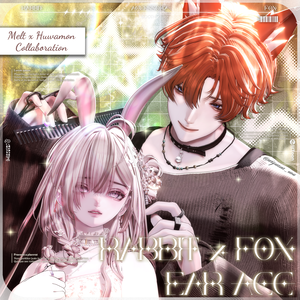 RABBIT x FOX EAR ACC 🐰🦊
