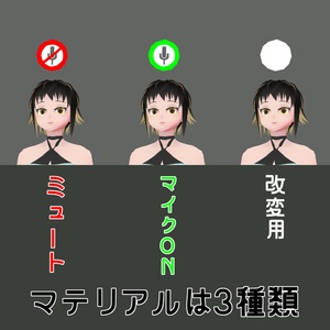 【無料版あり】SPEAK & MUTE ～マイクアイコン～【PC/Android対応】 #わたのそこおきがえ 缩略图 2