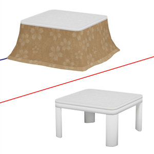 こたつテーブル / Kotatsu table
