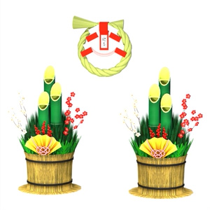 門松＆しめ飾り / Kadomatsu & Shimekazari