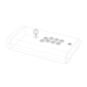 受注生産】アクリルケース アーケードコントローラー - 千葉con