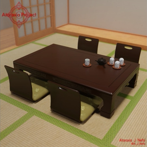 急須＆座卓セット / Teapot & Low table set