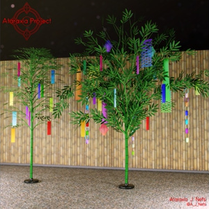 七夕飾り / Tanabata decorations