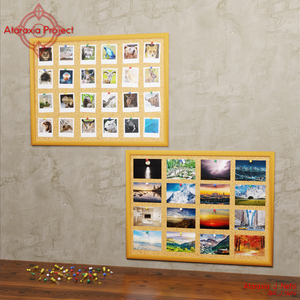 画鋲セット＆コルクボード / Pushpin set & Cork board