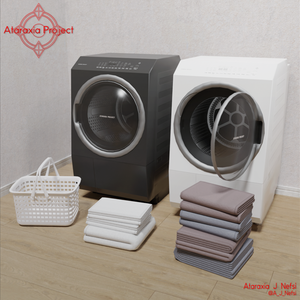 洗濯乾燥機＆洗濯カゴ / Washer dryer & Laundry basket
