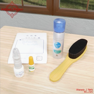 Hay fever prevention set