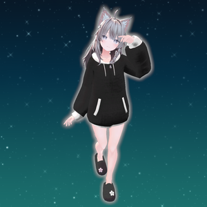 [２アバター対応] relax hoodie