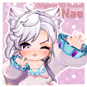 Original 3D model "Nae" 【VRChat】