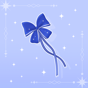 【Free】SoftBlueRibbon💙WhiteDayGift #LuaLua3D