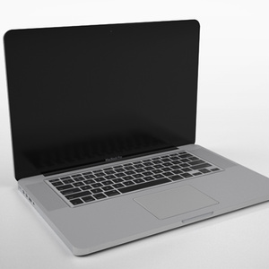 3D モデルデータ　mac book pro free