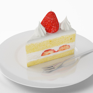 3D モデルデータ shortcake