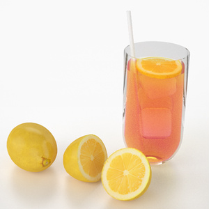 3D モデルデータ　lemon01