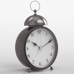 3D モデルデータ　alarm_clock01
