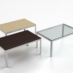 3D モデルデータ　low_table_free
