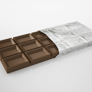 3D モデルデータ milk chocolate