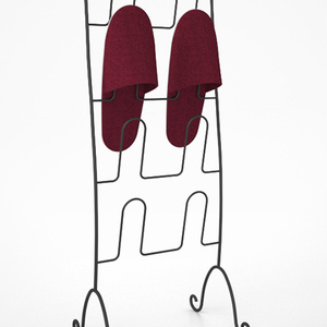 3D モデルデータ　slippers_rack02
