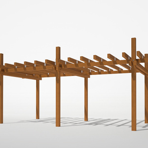 3D モデルデータ　pergola02