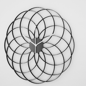 3D モデルデータ　flower clock free