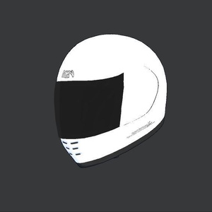 [VRchat想定] バイク用ヘルメット