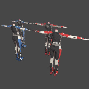 [VRchat想定] レーシングスーツ MG01 Rev2 缩略图 7