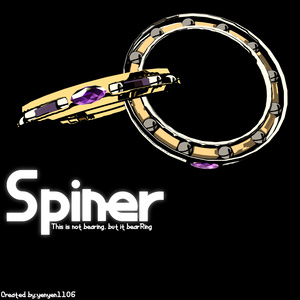 【VRChat向け・無料！】ベアリング型指輪-Spiner