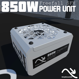 『あとは自由に滑るだけ』OnlyDownhill 850W Freefall SFX RGB PC電源　【期間限定】PCIeケーブル無料配布（テスター募集）